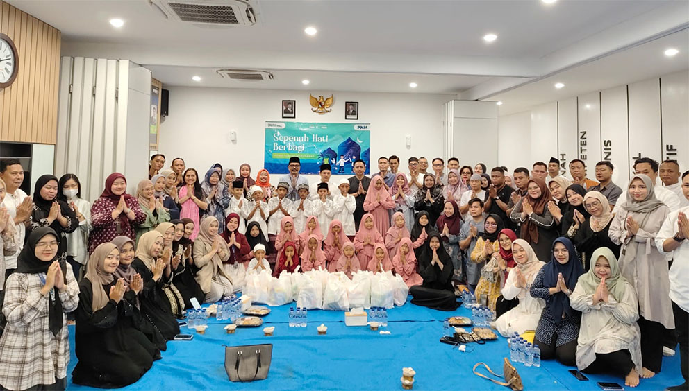 PNM berbagi kebahagiaan bersama anak yatim di 58 cabang seluruh Indonesia