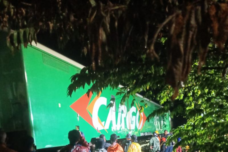 Jalur rel Ciamis-Manonjaya sudah dapat dilalui kembali