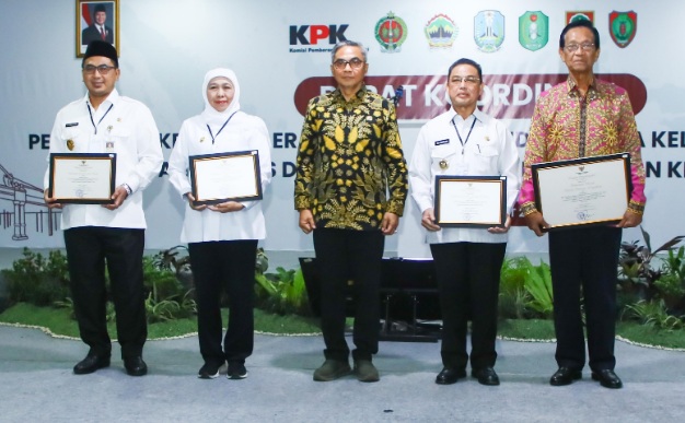 Buktikan integritas, Pemprov Jateng raih MCP tertinggi dari KPK Buktikan integritas, Pemprov Jateng raih MCP tertinggi dari KPK