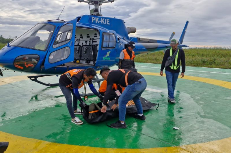 Polres Mimika: Jenazah pendaki Puncak Cartensz diterbangkan ke Jakarta