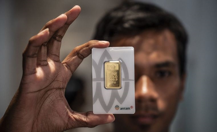 Emas Antam pada Kamis turun tipis jadi Rp1,953 juta/gram Emas Antam pada Kamis turun tipis jadi Rp1,953 juta/gram