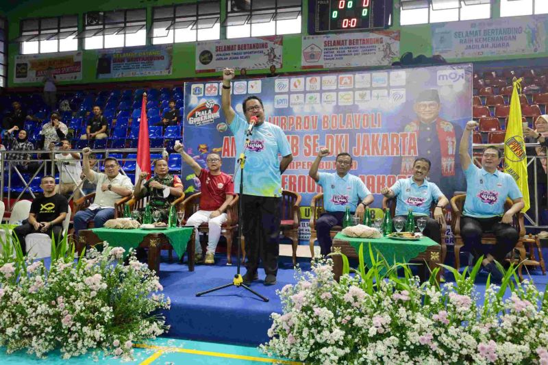 Rano Karno optimis lewat voli Piala Gubernur bisa temukan bibit unggul Rano Karno optimis lewat voli Piala Gubernur bisa temukan bibit unggul