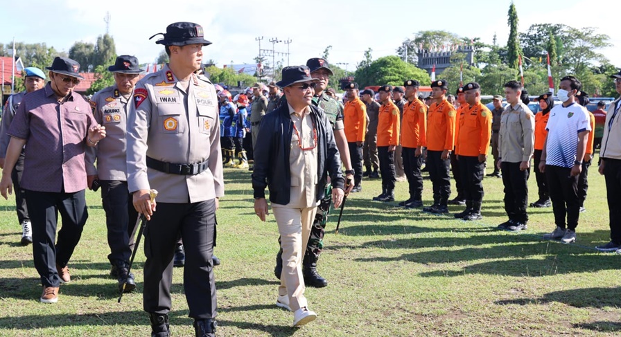 Antisipasi karhutla, Polda Kalteng gelar apel gabungan kesiapsiagaan