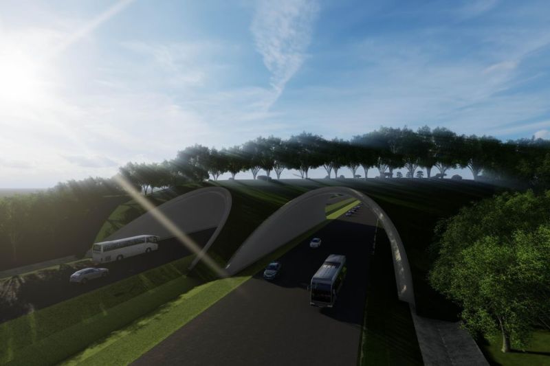 Waskita Karya bangun jembatan satwa di sekitar Tol IKN Seksi 3B Waskita Karya bangun jembatan satwa di sekitar Tol IKN Seksi 3B