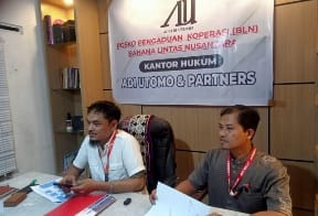 Adi Utomo bantu pendampingan hukum gratis bagi korban Koperasi BLN Adi Utomo bantu pendampingan hukum gratis bagi korban Koperasi BLN