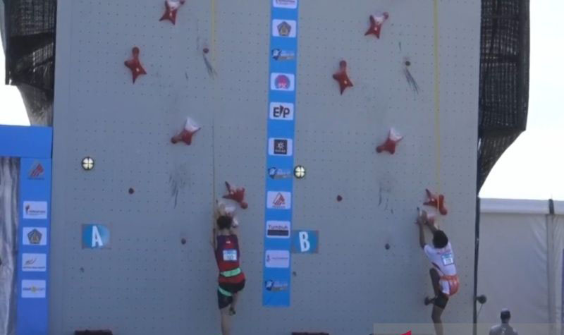 Delapan atlet putra putri speed RI lolos ke putaran final IFSC 2025