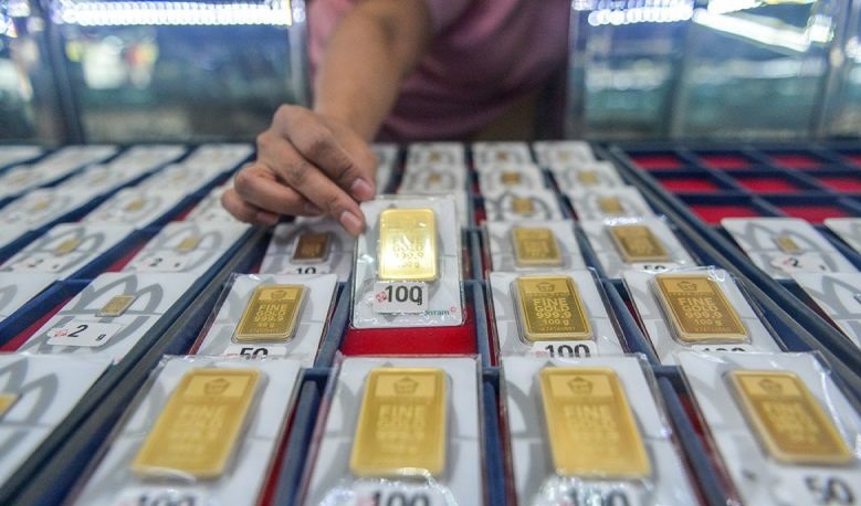 Emas Antam pada 10 Mei naik tipis Rp2.000 jadi Rp1,928 juta per gram