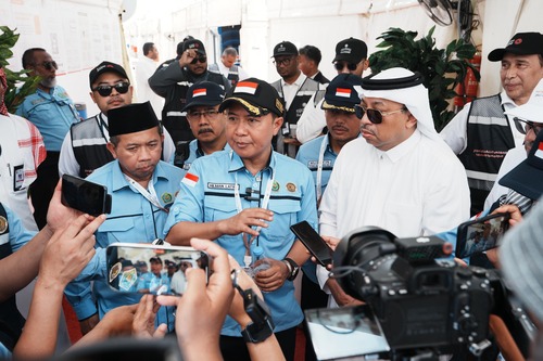 Dirjen Haji cek kesiapan tenda Wukuf Arafah dan Mabit Mina
