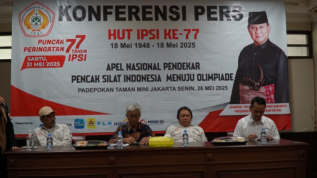 HUT IPSI ke-77: Apel nasional pendekar digelar menuju Olimpiade LA 2028