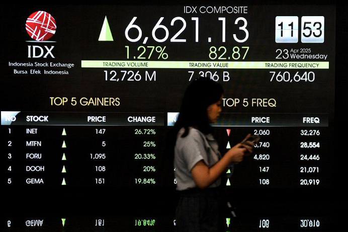 IHSG Selasa dibuka menguat 32,88 poin IHSG Selasa dibuka menguat 32,88 poin