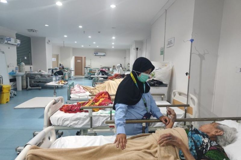 Kemenkes catat 99 calon haji Indonesia terserang pneumonia Kemenkes catat 99 calon haji Indonesia terserang pneumonia