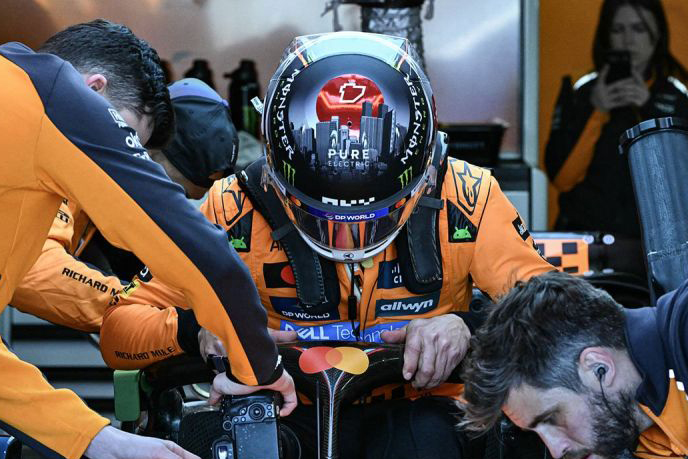 Lando Norris segel kemenangan sprint race GP Miami Lando Norris segel kemenangan sprint race GP Miami
