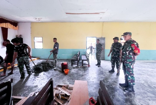 Dansatgas TMMD tinjau langsung: Progres TMMD capai 85 persen Dansatgas TMMD tinjau langsung: Progres TMMD capai 85 persen