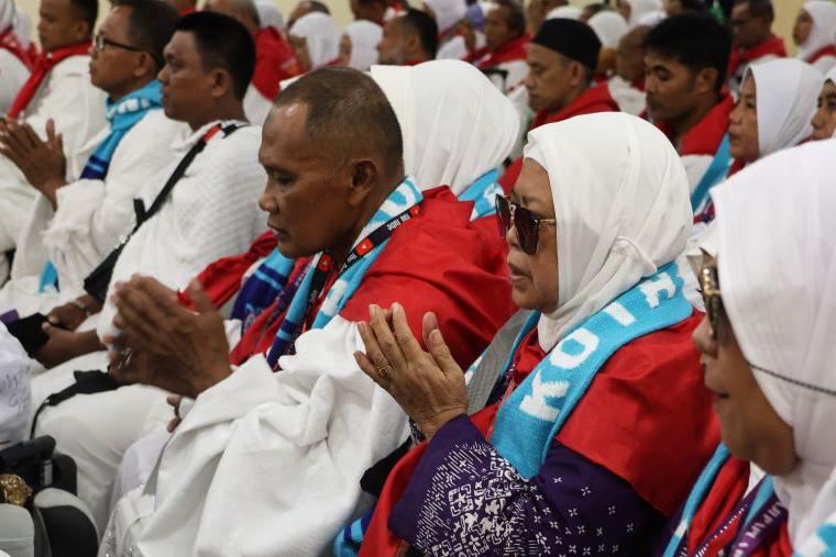 PPIH atur penggabungan pasangan jamaah yang terpisah karena syarikah PPIH atur penggabungan pasangan jamaah yang terpisah karena syarikah