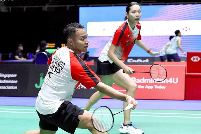 Banyak mati sendiri, Rehan/Gloria tersingkir dari Singapore Open 2025 Banyak mati sendiri, Rehan/Gloria tersingkir dari Singapore Open 2025