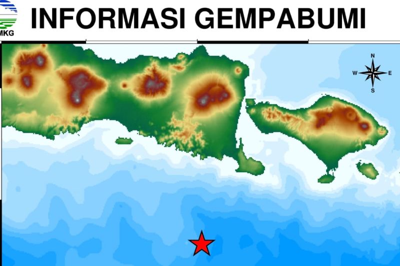 Warga di Jember rasakan gempa Jembarana magnitudo 4,8 Warga di Jember rasakan gempa Jembarana magnitudo 4,8