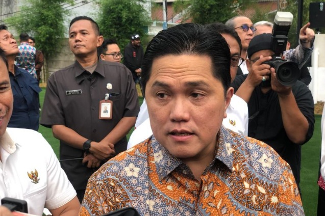Erick Thohir tanggapi tudingan Andre Rosiade soal mafia di sepak bola Erick Thohir tanggapi tudingan Andre Rosiade soal mafia di sepak bola
