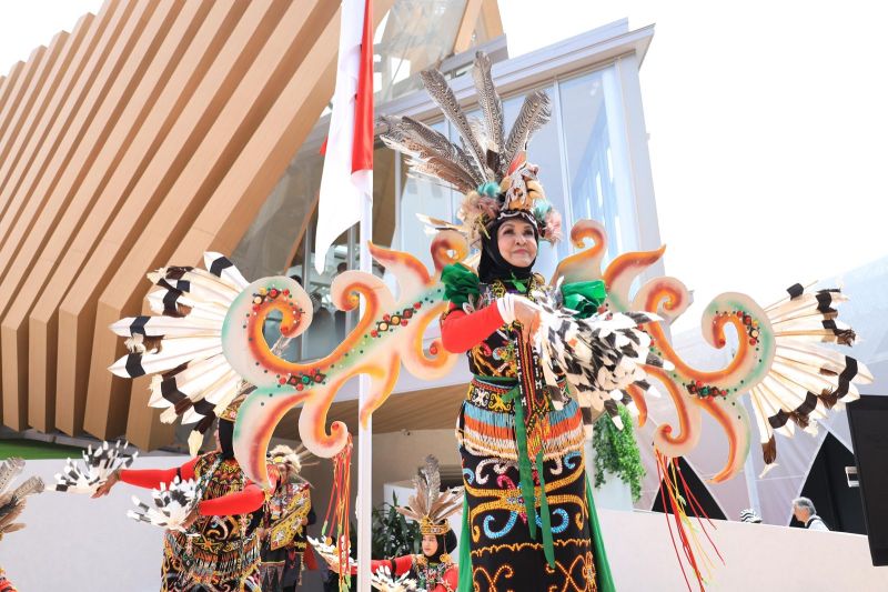 Indonesia tampilkan Tari Enggang dan Gong dalam World Expo 2025 Osaka