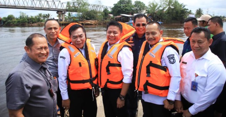Terputus, target revitalisasi Jembatan P6 Lalan rampung Desember 2025 Terputus, target revitalisasi Jembatan P6 Lalan rampung Desember 2025