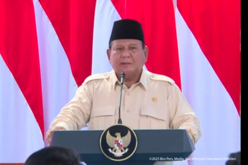 Prabowo geram soal sekolah hanya punya satu toilet