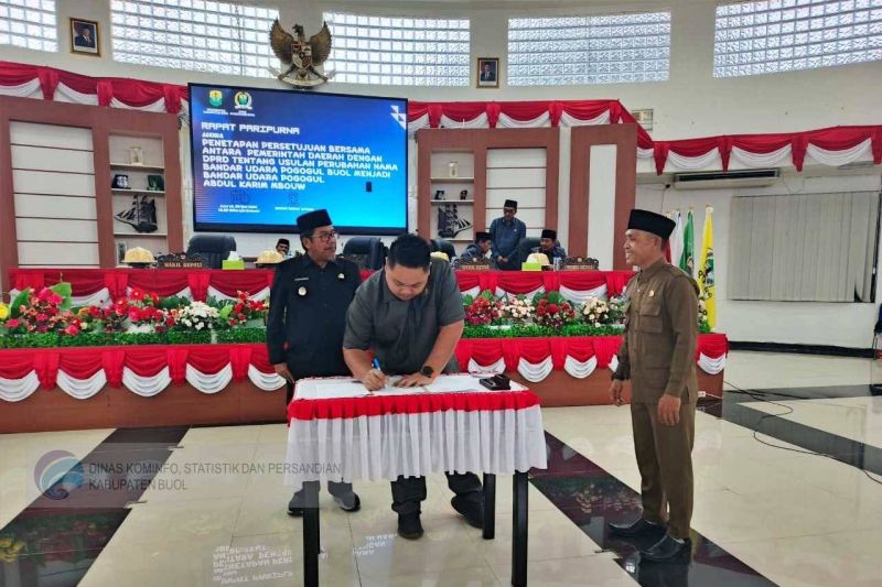 Pemkab usulkan bandara di Buol berganti jadi Pogogul Abdul Karim Mbouw