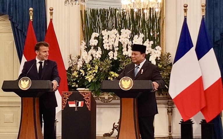 Presiden Prabowo: Indonesia dan Prancis dukung Palestina merdeka Presiden Prabowo: Indonesia dan Prancis dukung Palestina merdeka