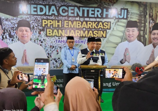 Kemenag Kalsel paparkan operasional pemberangkatan jamaah haji tahun 2025