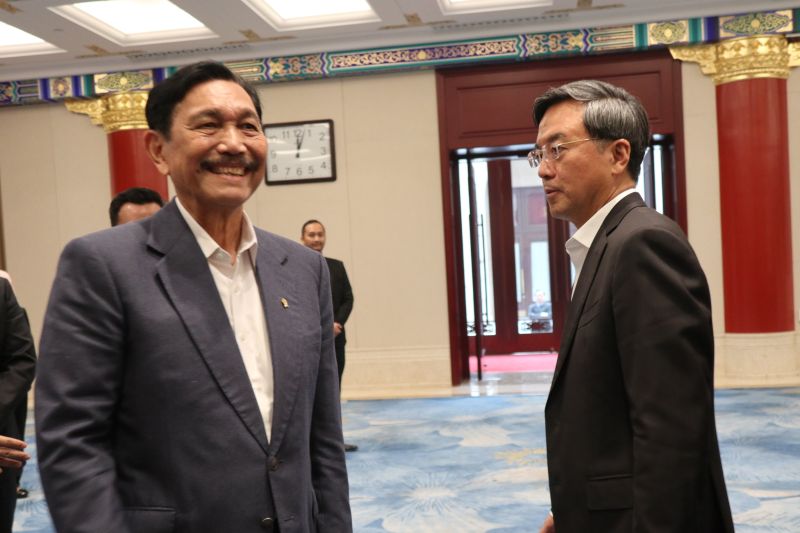 Luhut yakin China akan terus berinvestasi di Indonesia Luhut yakin China akan terus berinvestasi di Indonesia