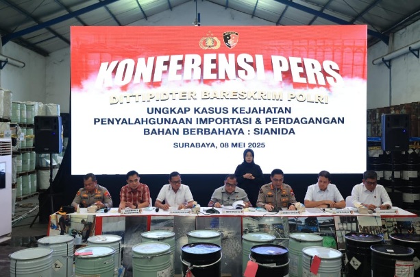 Kemendag apresiasi Polri bongkar perdagangan ilegal Sianida di Jawa Timur Kemendag apresiasi Polri bongkar perdagangan ilegal Sianida di Jawa Timur