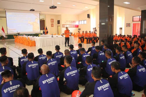 Kunjungan Kerja Kabasarnas ke Balai Pelatihan Basarnas