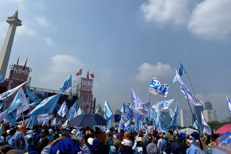 Serikat Buruh Dunia: Kehadiran Presiden di May Day bukti komitmen RI