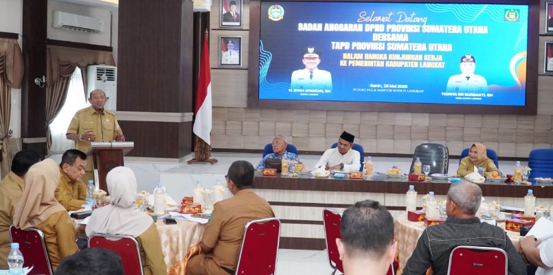 Bupati Langkat sampaikan prioritas pembangunan di hadapan Banggar DPRD Sumut Bupati Langkat sampaikan prioritas pembangunan di hadapan Banggar DPRD SumutÂ