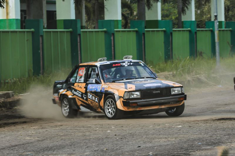 Dewa United Motorsport x MSRT juara umum Kejurnas Sprint Rally