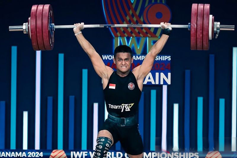 Rizki Juniansyah raih 2 perak 1 perunggu dengan kondisi tangan terluka Rizki Juniansyah raih 2 perak 1 perunggu dengan kondisi tangan terluka