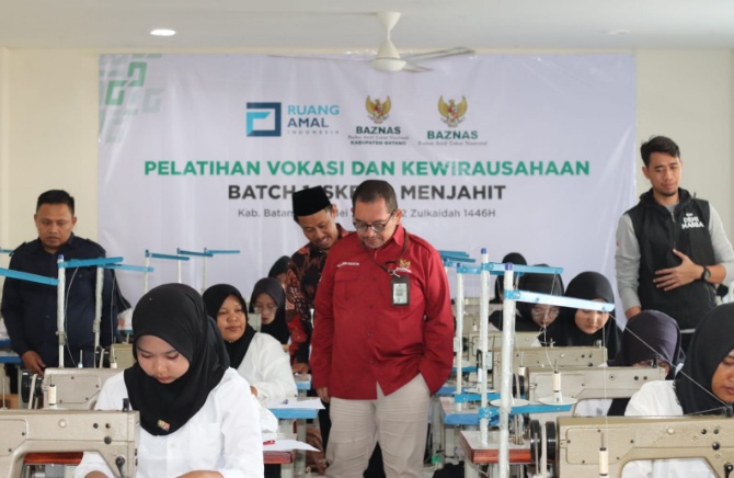 BAZNAS dan Ruang Amal Indonesia gelar Program Amal Vokasi di Batang BAZNAS dan Ruang Amal Indonesia gelar Program Amal Vokasi di Batang