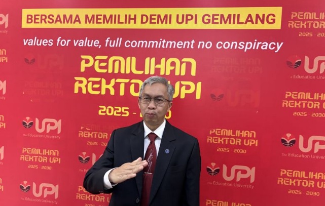 Didi Sukyadi terpilih sebagai Rektor UPI 2025-2030 Didi Sukyadi terpilih sebagai Rektor UPI 2025-2030