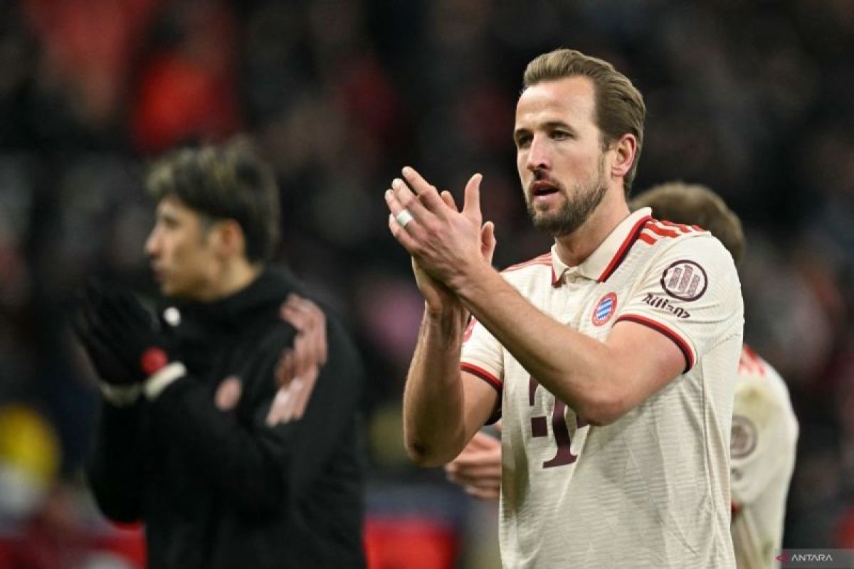 Harry Kane akhiri penantian gelar lewat titel Bundesliga ke-33 Bayern Harry Kane akhiri penantian gelar lewat titel Bundesliga ke-33 Bayern