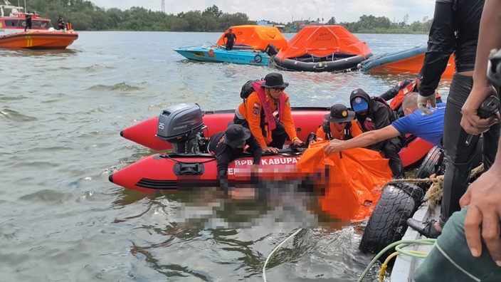 Jasad Ilham ABK Kapal Ferry Mukhlisa ditemukan di kedalaman 12 meter