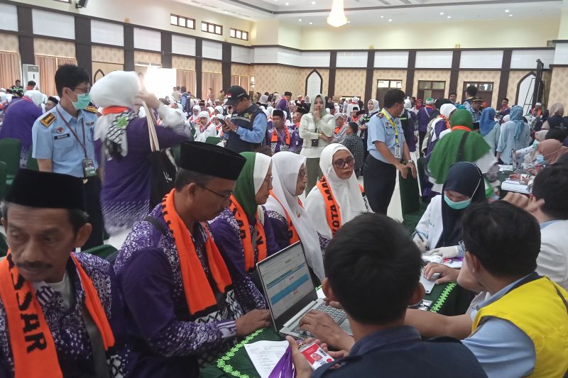 Embarkasi Makassar hanya layani 91 calon haji Kloter 26 di asrama Embarkasi Makassar hanya layani 91 calon haji Kloter 26 di asrama