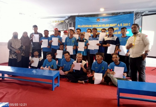 PKBM Sakila Kerti gelar lomba menulis opini di Lapas Kelas IIB Slawi 