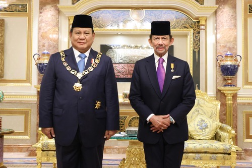 Sultan Brunei sambut hangat Prabowo ingin lebih lama tinggal