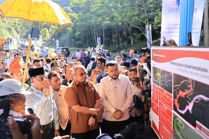 Kementerian PU mulai kerjakan pembangunan Flyover Sitinjau Lauik I