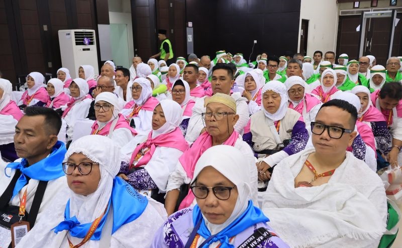 Sebanyak tiga calon haji Embarkasi Padang wafat di Tanah Suci