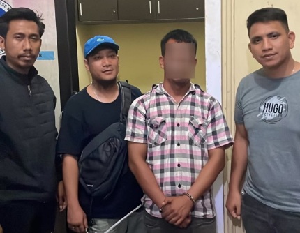 Polsek Salapian amankan oknum guru honorer pemakai narkoba Polsek Salapian amankan oknum guru honorer pemakai narkoba