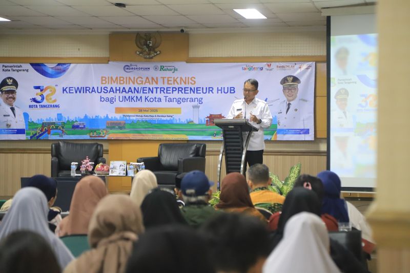 UMKM Kota Tangerang dibekali digitalisasi hingga akses kemitraan usaha UMKM Kota Tangerang dibekali digitalisasi hingga akses kemitraan usaha