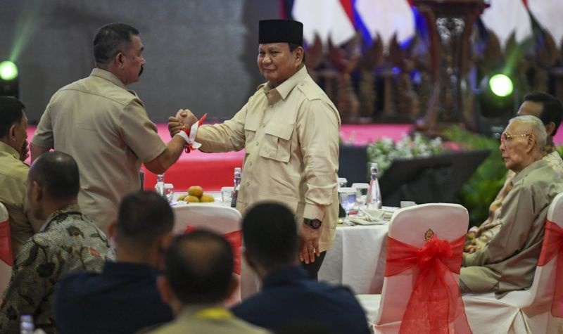 Prabowo ungkap alasan purnawirawan TNI tampil di dunia politik Prabowo ungkap alasan purnawirawan TNI tampil di dunia politik