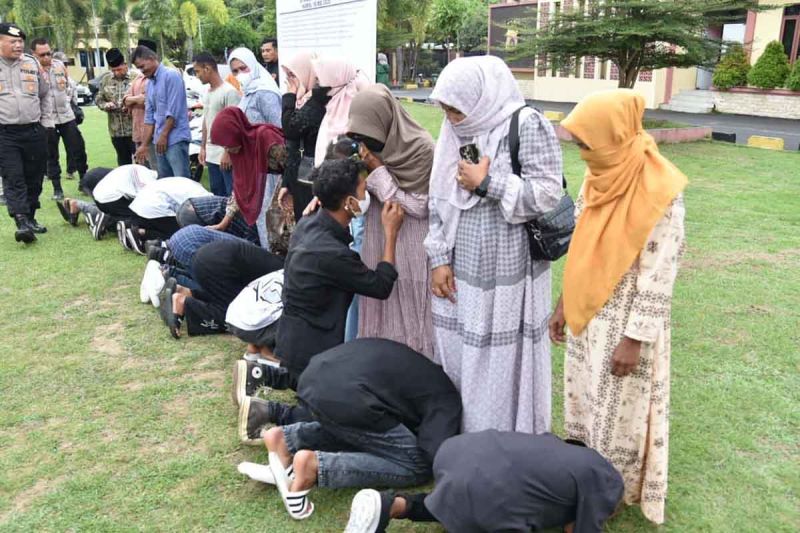 Polres: Geng motor di Bireuen deklarasikan pembubaran Polres: Geng motor di Bireuen deklarasikan pembubaran