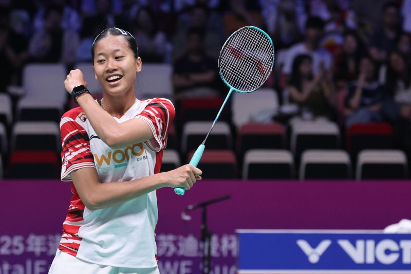 Putri KW bawa Indonesia unggul 2-1 atas Denmark di Piala Sudirman 2025