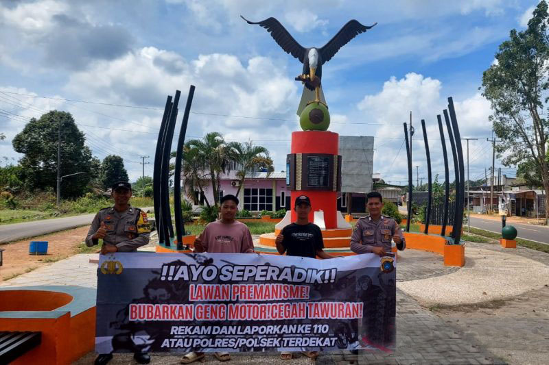 Polres Bangka Barat gencarkan sosialisasi berantas aksi premanisme Polres Bangka Barat gencarkan sosialisasi berantas aksi premanisme