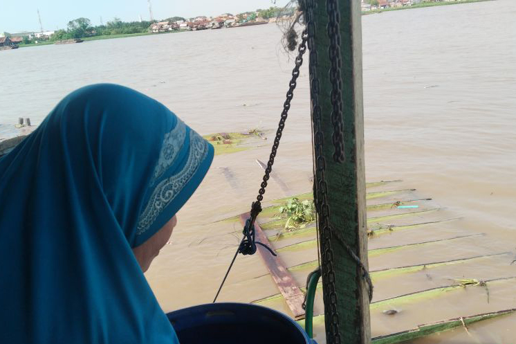 Sungai Musi kembali normal usai tragedi ledakan kapal jukung Sungai Musi kembali normal usai tragedi ledakan kapal jukung